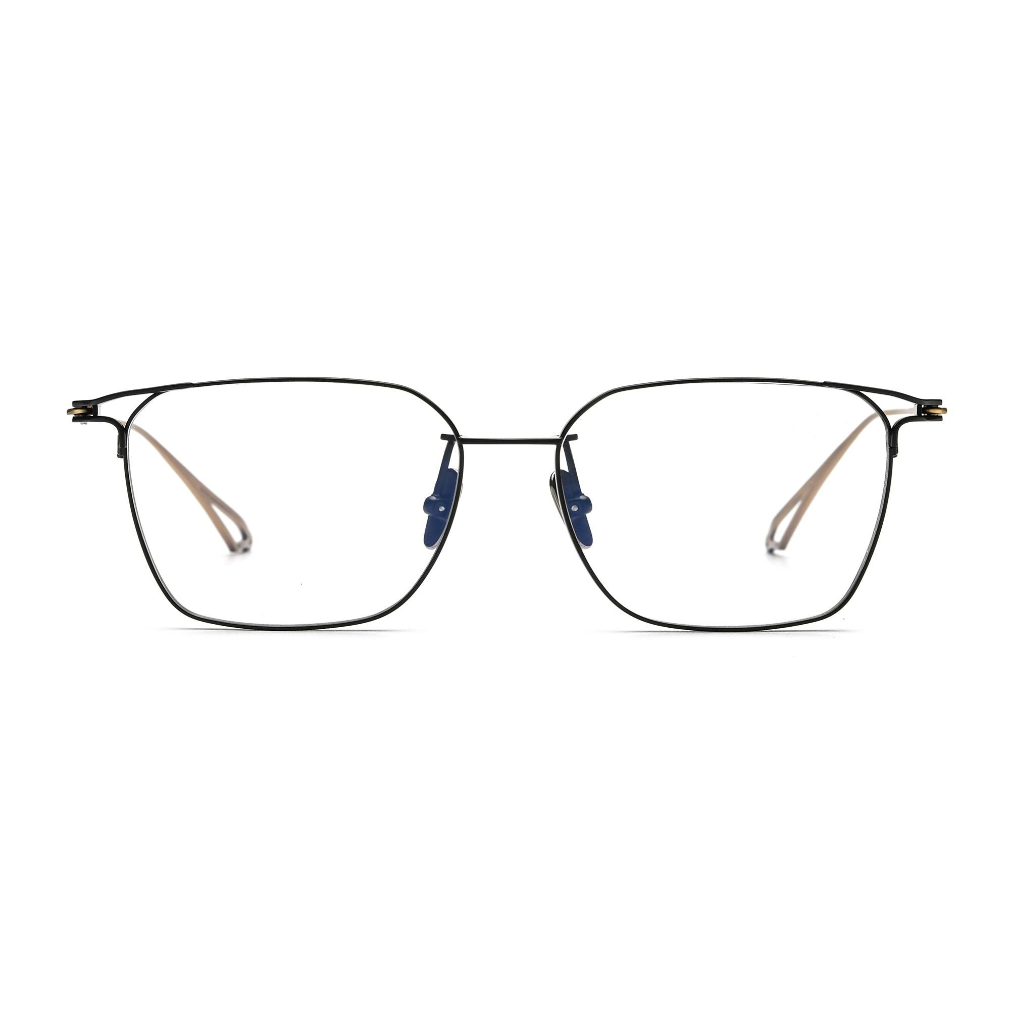 Mario Titanium Square Eyeglasses – Prime Particle